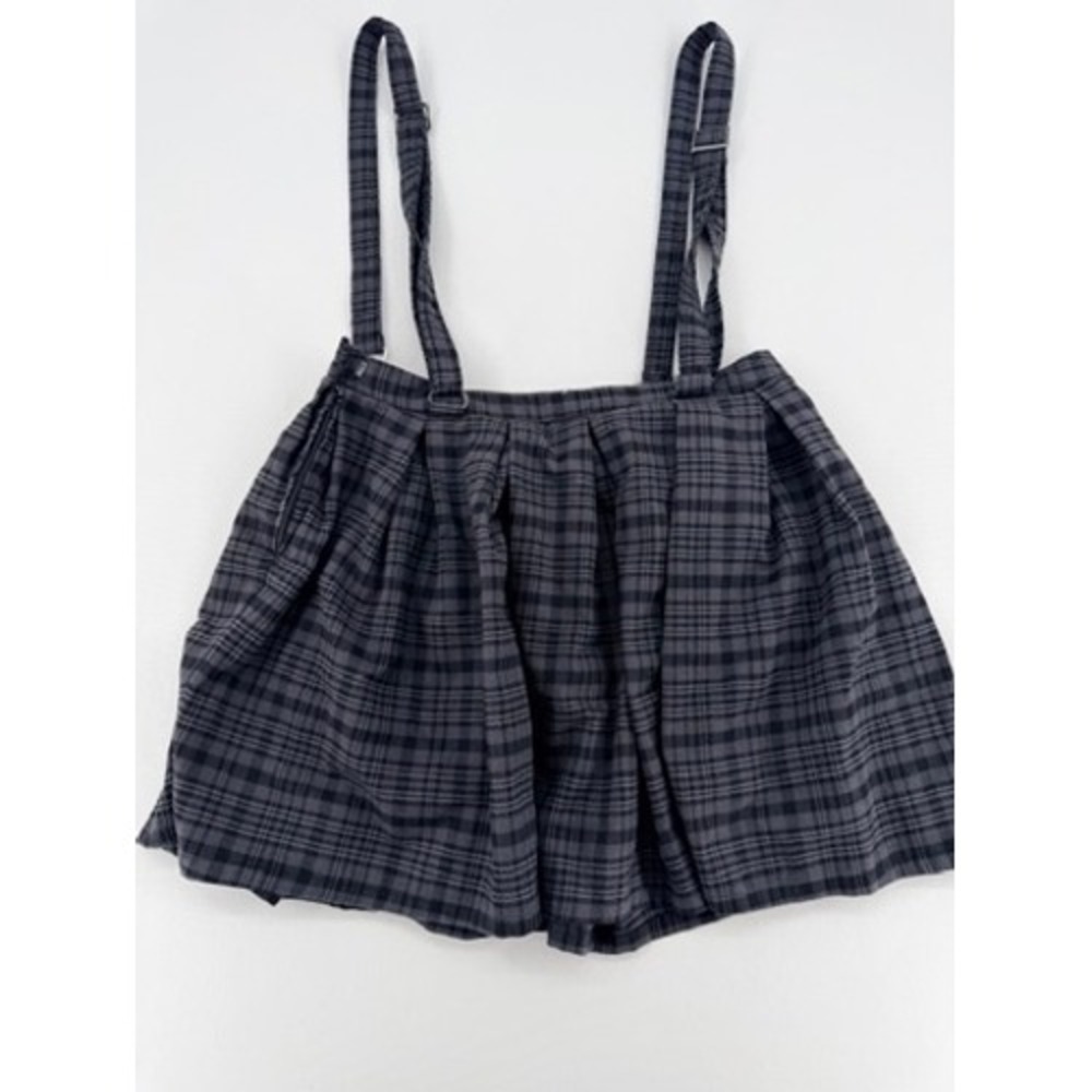 Hot Topic Plaid Mini Skirt w Suspenders Goth Grunge Y2K S - Picture 12 of 13